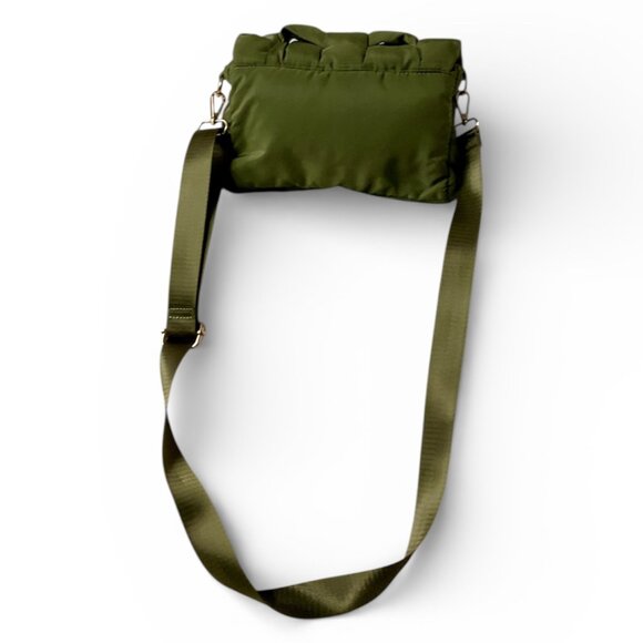Urban Fit Army Green Padded Cassette Bag | Crossbody | - Picture 2 of 4